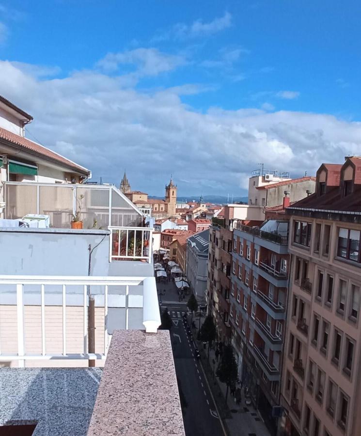 Atico Quintana I - Con Terraza, Vistas A La Ciudad, En El Centro, Con Wifi Y Garaje Lejlighed Oviedo Eksteriør billede